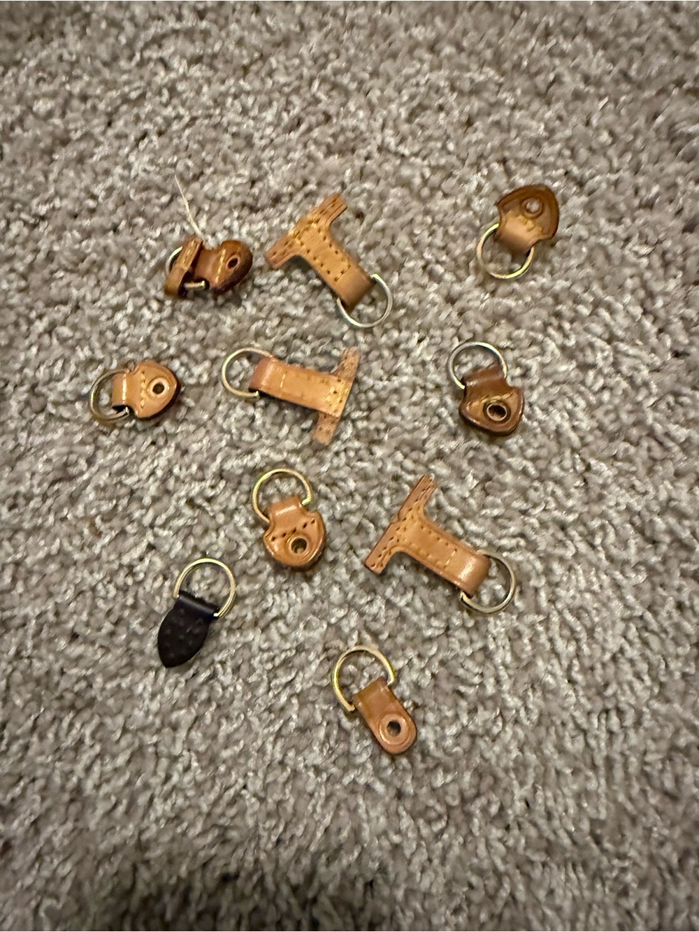 Louis Vuitton never full drawstring D ring B55